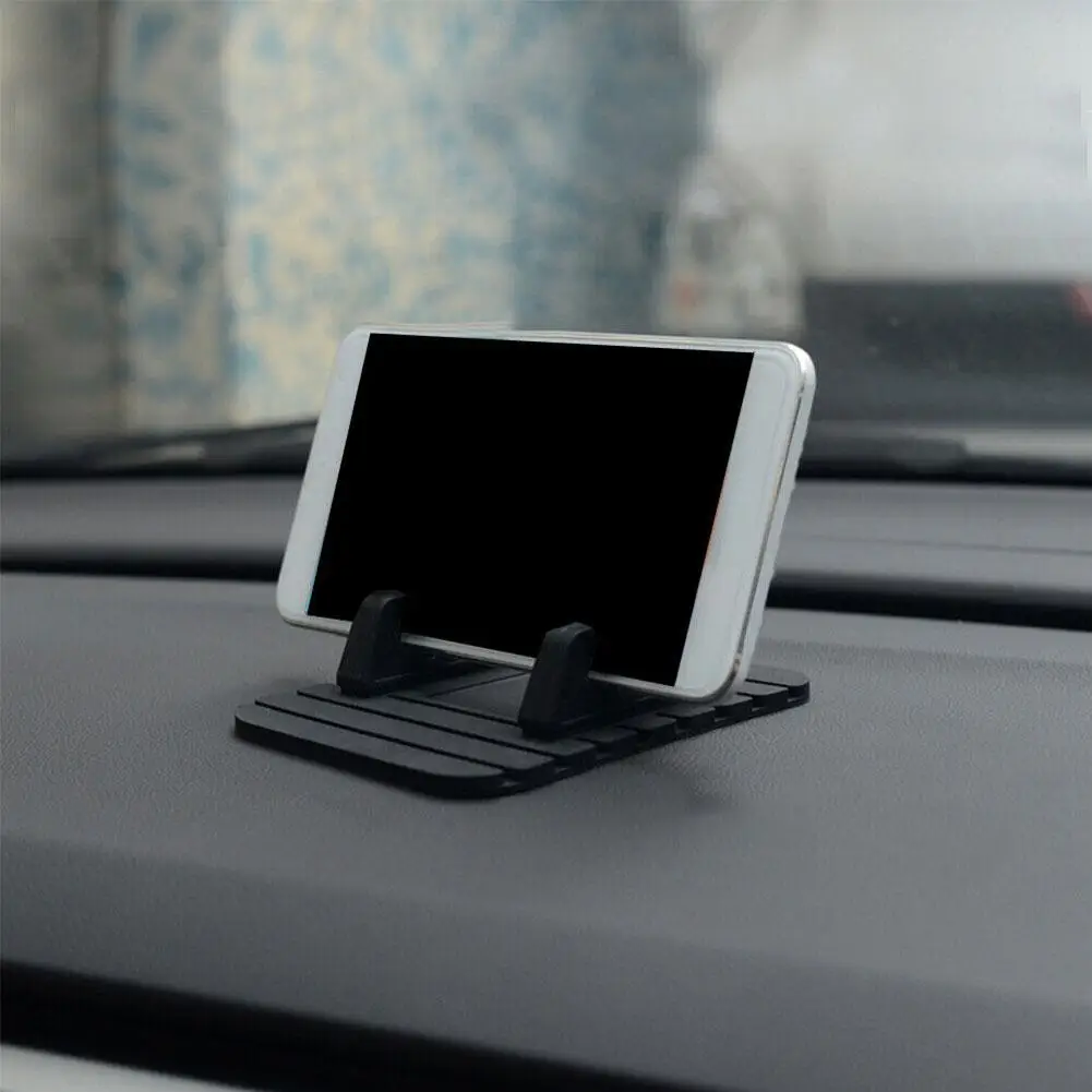 Universal anti-deslizamento suporte de silicone do carro esteira almofada painel suporte montagem para telefone gps suporte para iphone c4y8