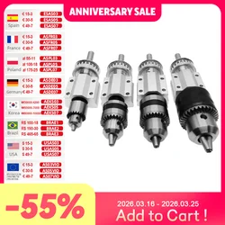 ALLSOME hiçbir güç mili montaj küçük torna aksesuarları kırpma kemer JTO/B10/B12/B16 matkap Chuck seti DIY ağaç İşleme kesme