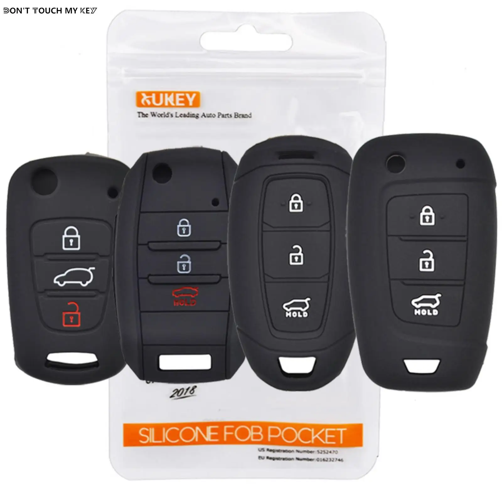 Silicone Key Case For Hyundai Solaris 2 i20 i30 i35 Azera Elantra Santa Fe For Kia Rio Soul Sportage Carens Sorento Ceed Cover