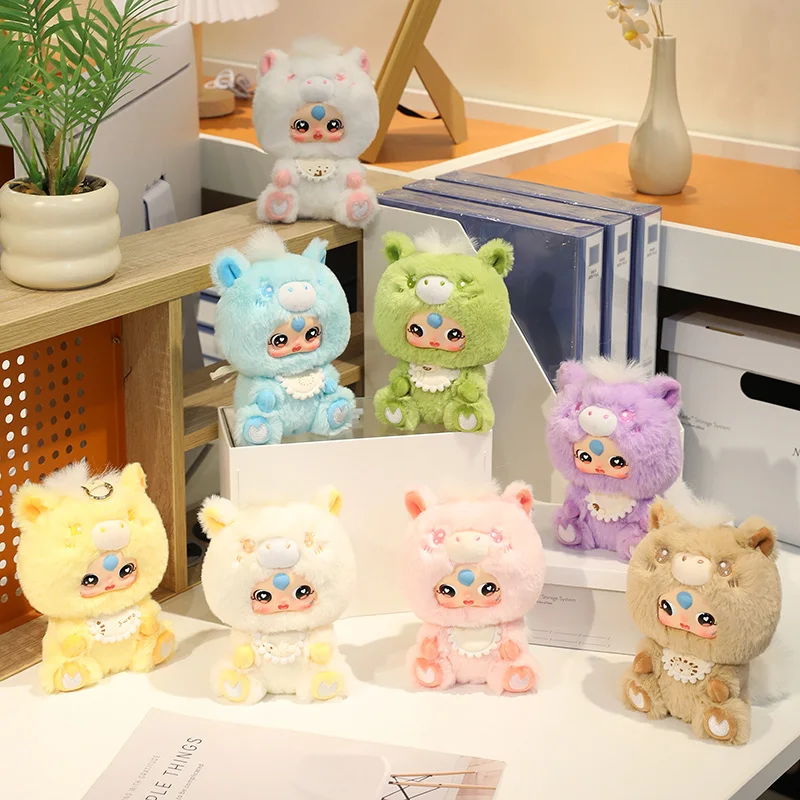 16cm/6.29in Cute Colorful Cartoon Pony Vinyl Doll Plush Toy Backpack Pendant Stuffed Plush Toy Birthday Gift For Kids,Friend