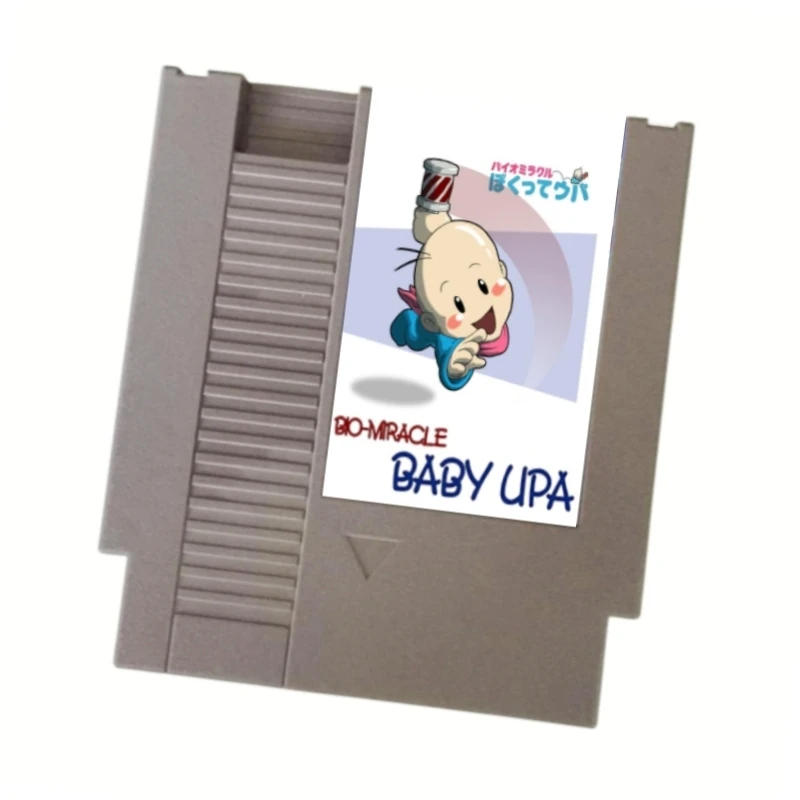 Bio-Miracle Baby Upa английский/японский игровой картридж для консоли FC/NES 60 контактов/72-контактная карта для видеоигр