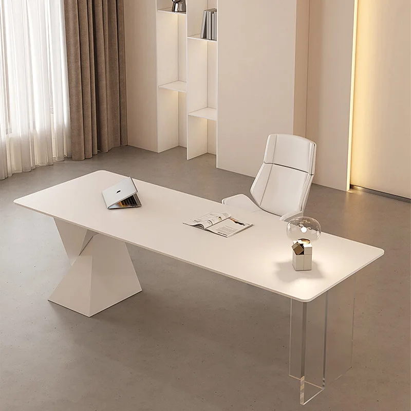 Slate office home writing desk beauty salon negotiation table and chair combination