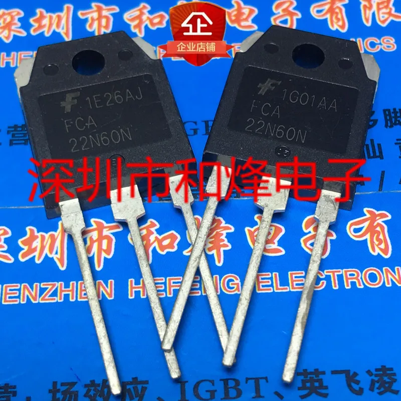 Free shipping    FCA22N60N  TO-3P 600V 22A       20PCS