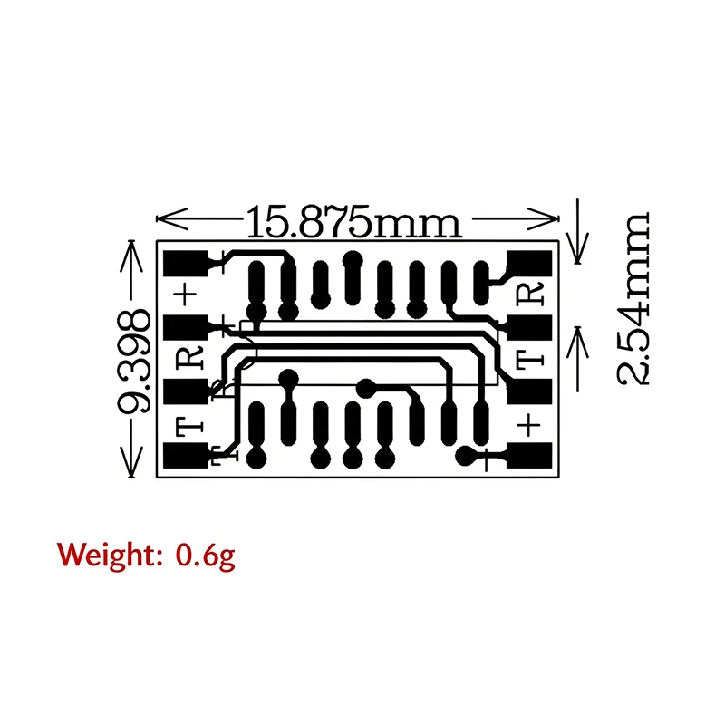 5/10PCS MAX3232 Level Conversion Module, RS232 to TTL Serial Port Converter Board, HW-027 Serial Communication Module