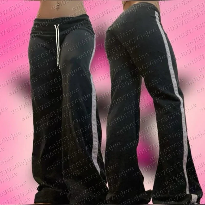 2026 Amerikanische Retro-Print-Freizeithose Vielseitiger Hot-Girl-Stil High-Street Harajuku-Stil Damen- und Kinder-Freizeithose – Detail 10