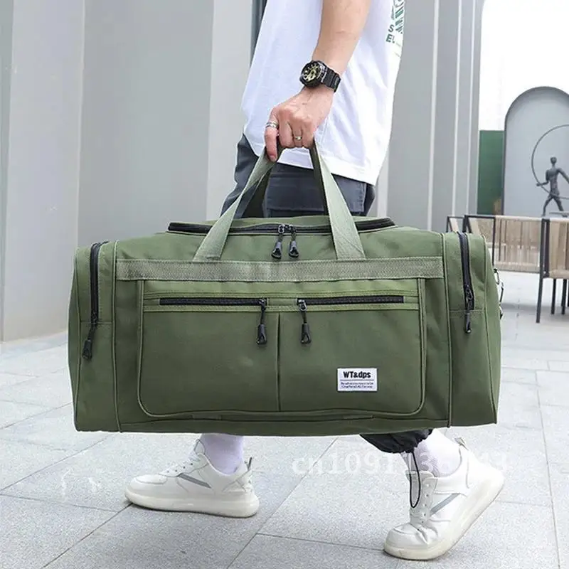 

70L Gym Bags Travel Luggage Foldable Travel Large 70CM Sport Multifunction Handbag for Women Men Weekender Bag XA831F Duffel