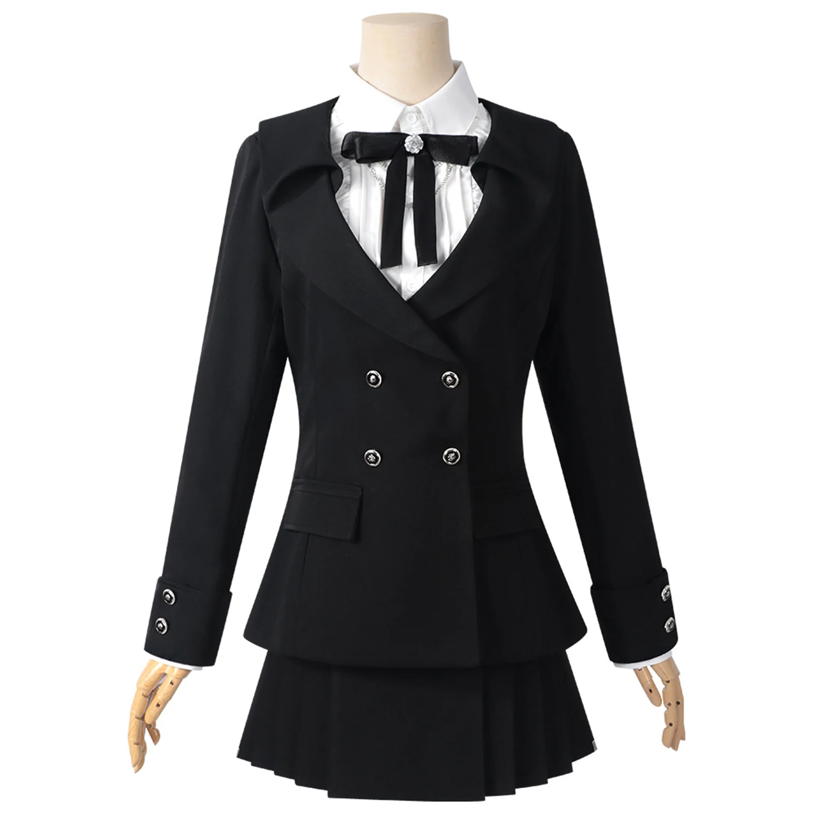 

Игра Encountering the Fantasy Dream Косплей Костюм Женский костюм Униформа с галстуком-бабочкой Носки Серьги Ожерелье Комплект Хэллоуина