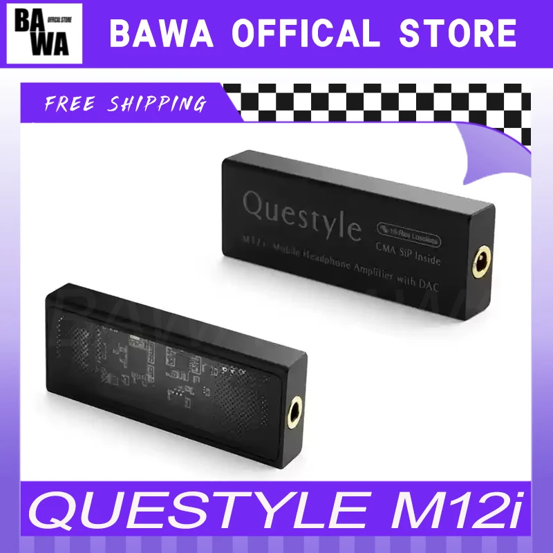 مُحسِّن الصوت المحمول QUESTYLE M12i: تجربة HIFI حقيقية مع دقة عالية على الأجهزة المحمولة