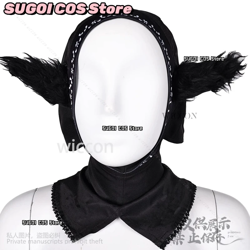 Marcille Cosplay Anime Dungeon Meshi Cosplay Fantasia Costume Black Dress Lolita For Girls Women Halloween Christmas Customized