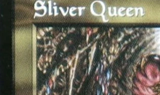 

"Sliver Queen" TCG Magical Proxy Black Top Quality Proxy Playing Cards Board Game Deck Trading Cards