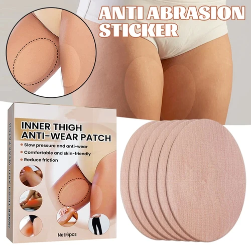 Pegatinas antidesgaste invisibles para mujer, cintas para el muslo sin rastro, parche desechable para el muslo, almohadillas antifricción portátiles para el cuerpo