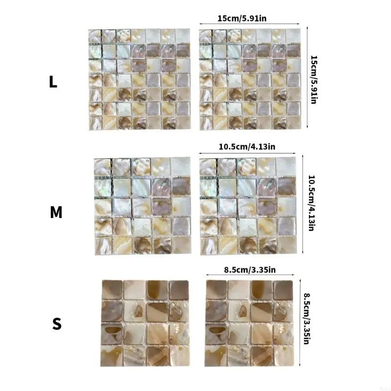 

2pcs Heatproof Shell Beverage Coasters Heat Insulation Handmade Nonslip Cup Mats Decorative Photography Props