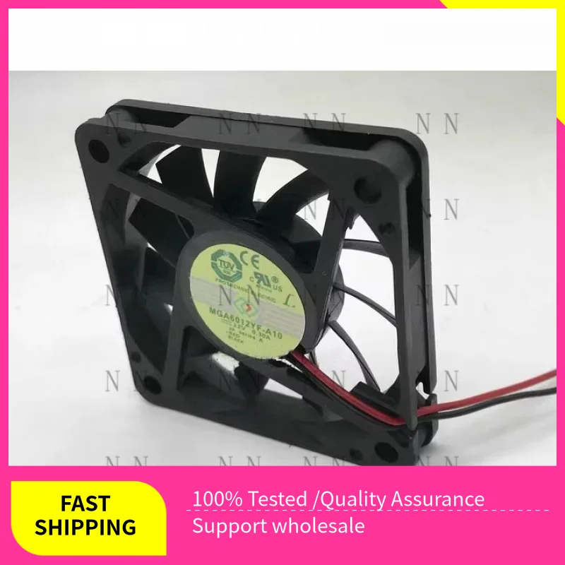 

QGG NEW FOR Protechnic MGA6012YF-A10 12V 0.30A 6CM Cooling fan