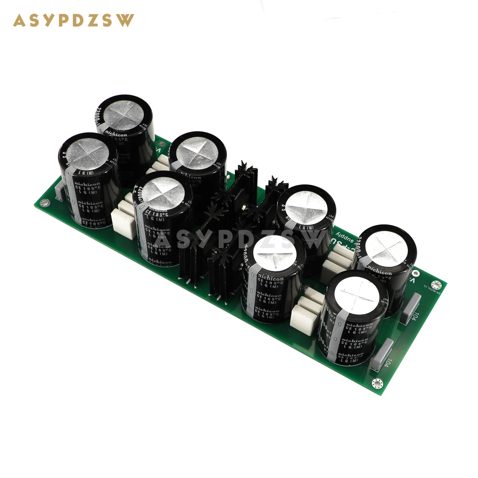 CRC-PSU classe a amplificador schottky mbr60200pt + 22000uf 35v tampas retificador filtro fonte de alimentação kit diy/placa acabada