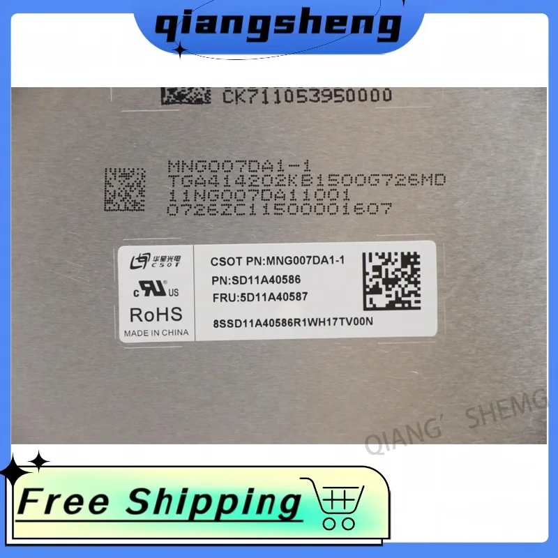 Imagem -05 - Slim Led Matrix para Laptop Lenovo Ne160qdm-ny1 Painel de Tela Lcd Legion Pro 16 g7 Qhd 2560x1600 165hz 16.0