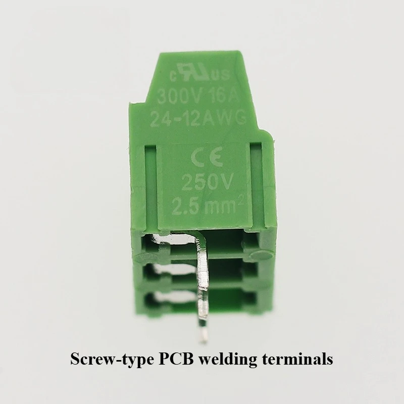 GS010S-5.0/5 Schraube PCB Löten Terminal DG500 KF128L Kann Gespleißt Werden 2P3P Niedrig