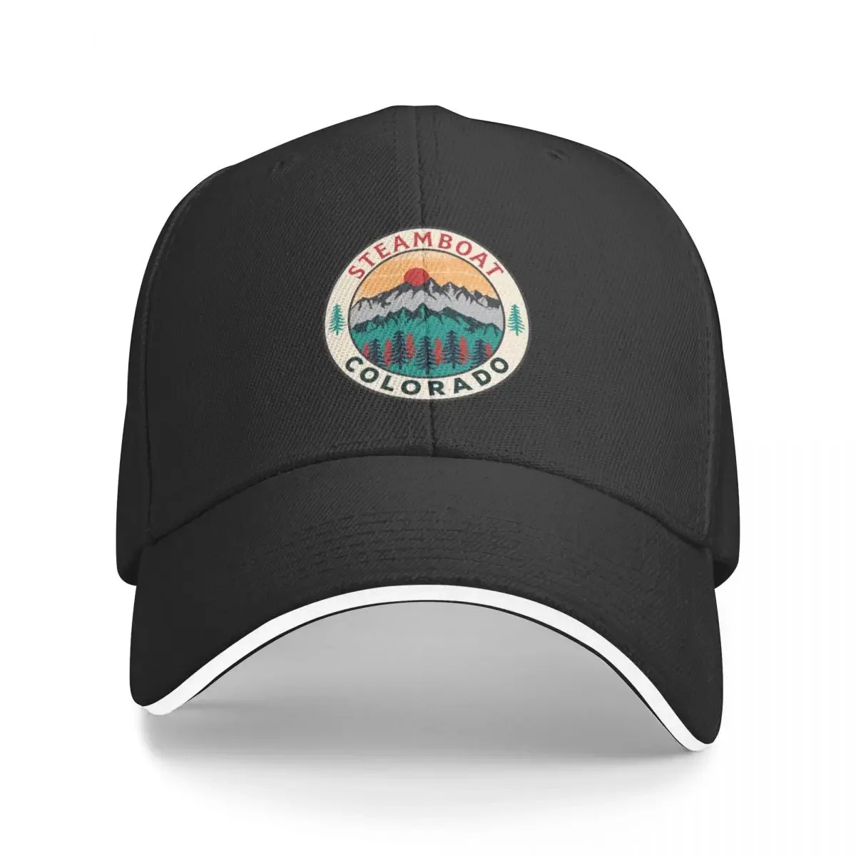 

Steamboat Colorado Baseball Cap Sun Hat For Children Ball Cap Golf Women Men's