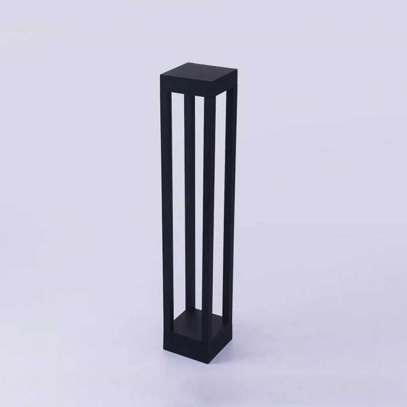 Imagem -05 - Alumínio Outdoor Led Lawn Lamp Villa Pátio Garden Park Paisagem Iluminação Ip65 Impermeável Bollard Light 40 cm 60cm