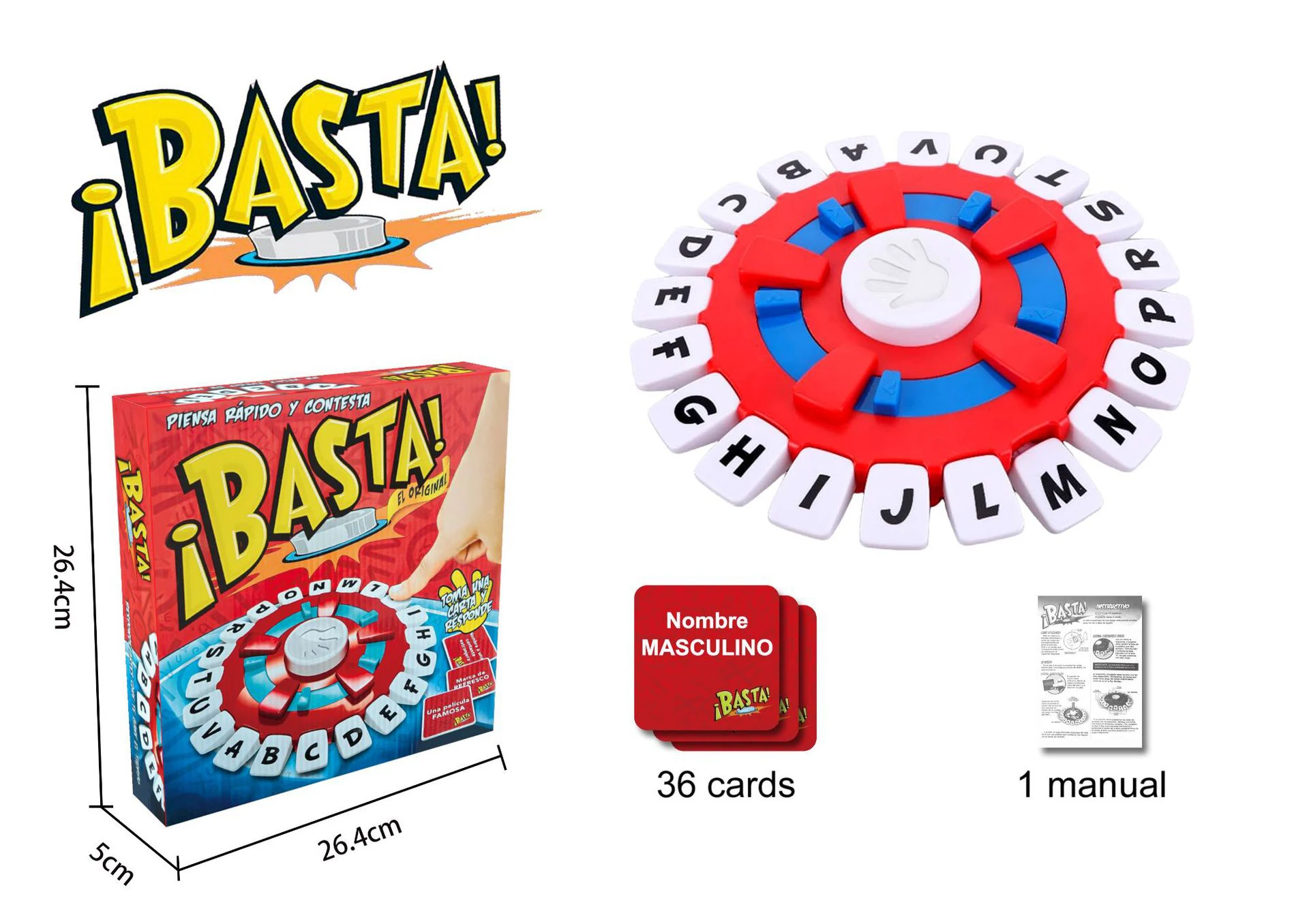 Table Toys English Spanish TAPPLE Children\'s Educational Crazy Alphabet Game Parent-child Interactive Turntable Toys Family Game