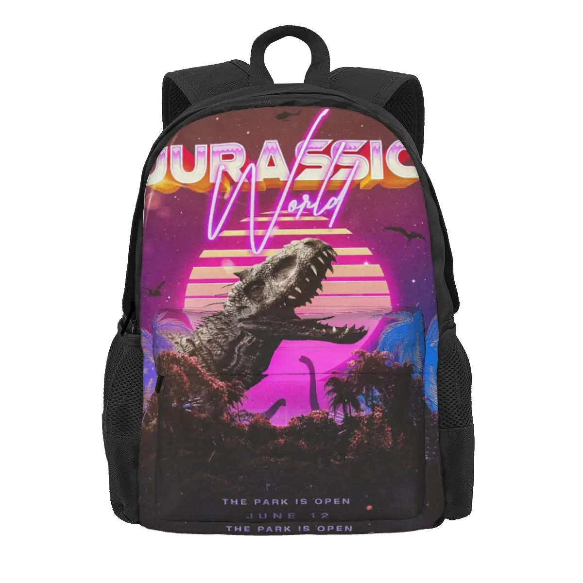 

New Jurassic World Dinosaur Backpack Daypack Large Capacity Children BookBag School Bag Shoulder Bags for Men Women