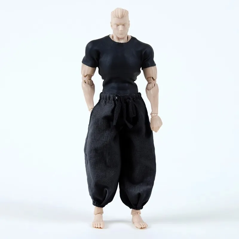 

1/12 Soldier Clothing Accessories Trendy Tight Fitting T-shirt Short Sleeved Pants Model Fit 6'' Action Figure Body In Stock