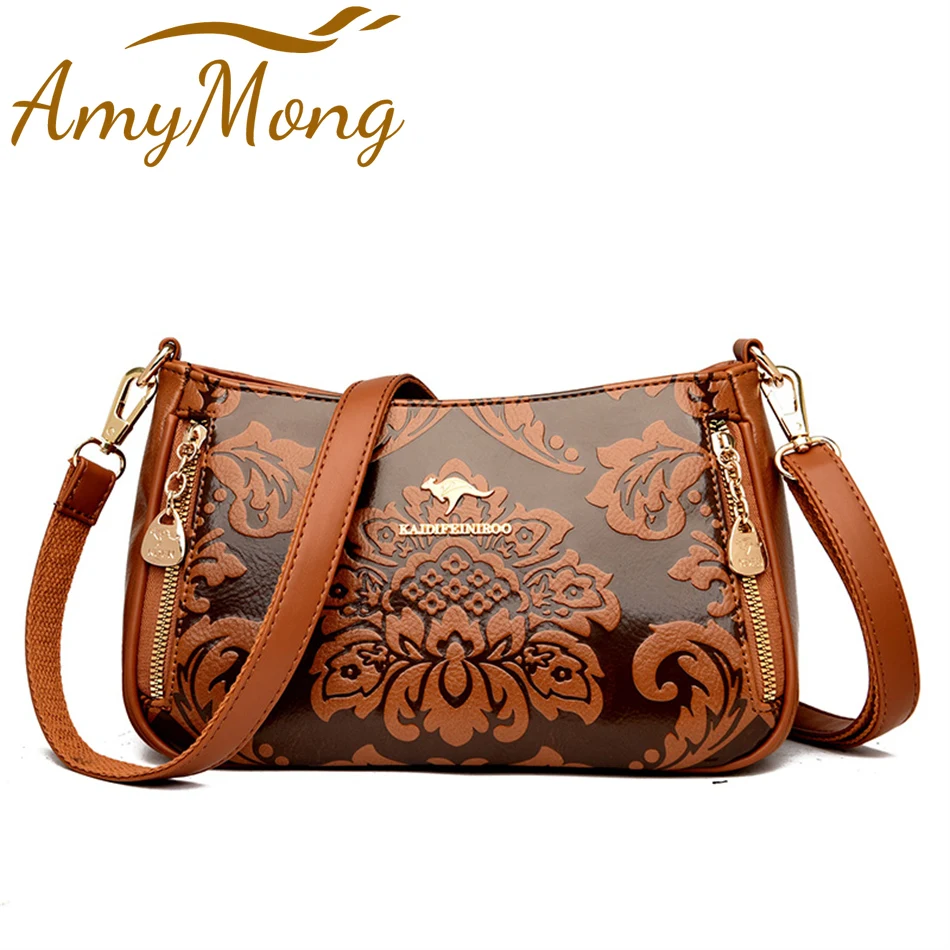 Women\'s Print Trendy Shoulder Bag High Quality Female Crossbody Messenger Sac Luxury Brand Designer Ladies Handbags and Purses