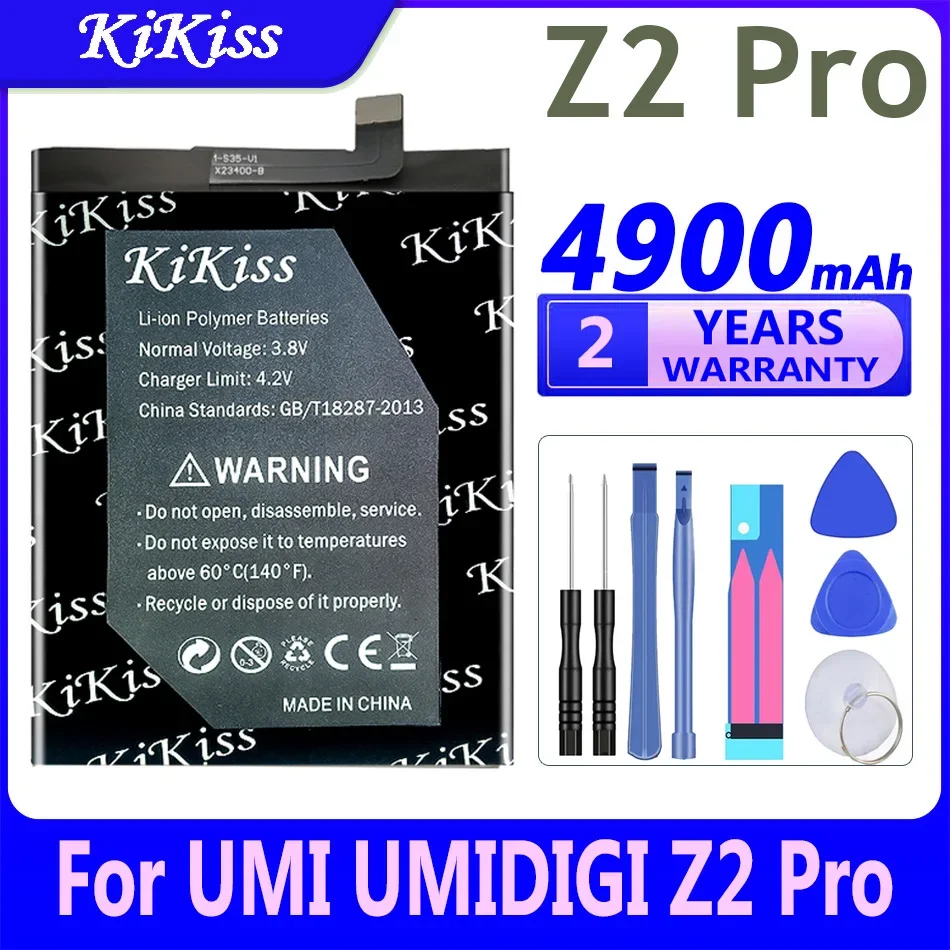 

Аккумулятор KiKiss 4900 мАч для UMI Umidigi Z2 Pro Z2Pro аккумулятор + Инструменты