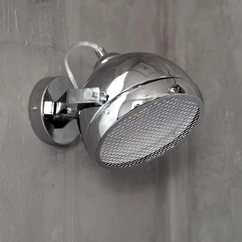 Vintage Industrial Style Wall Lamp Rotating Adjustable Atmosphere Wall Light for Bedroom Coffee Shop Bar Bedside Decor