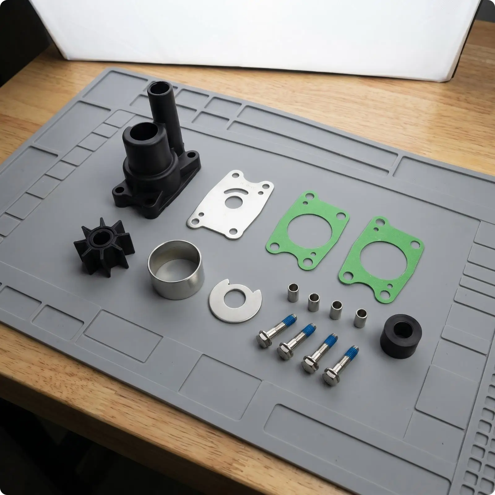 Water Pump Repair Kit OEM Water Pump Impeller Kit with Housing Marine