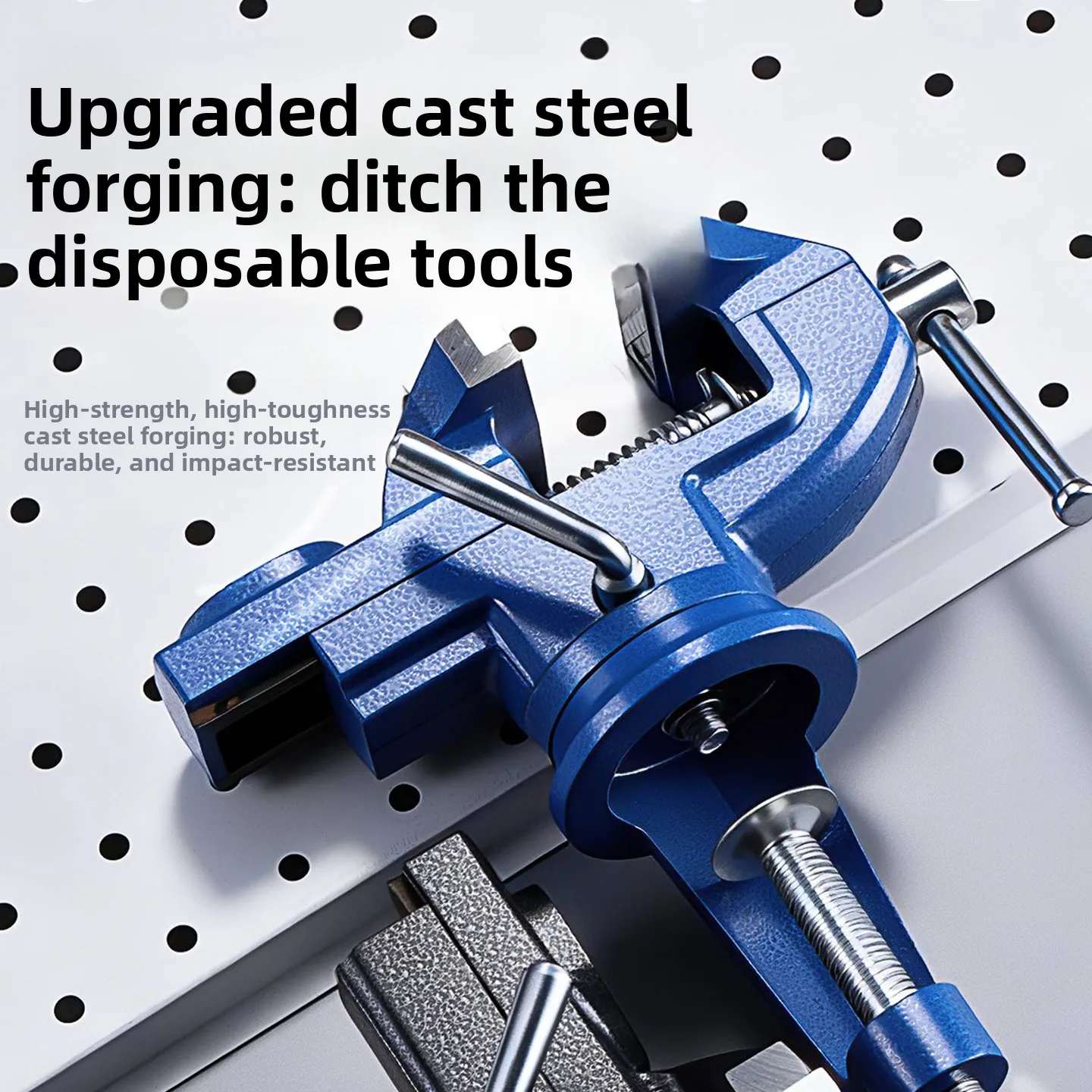 

Heavy-Duty Thickened Dual-Purpose Table Clamp Pliers - 50-80mm Universal Adjustable Tool for Household & Industrial Applications