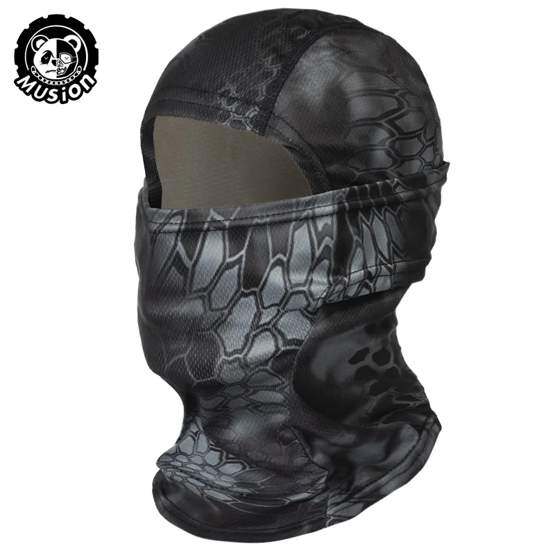 Musion Cycling Vollgesichtsmaske Sonnenschutz Fahrrad Sturmhaube Staubdicht Sarung Muka Rider Toping Muka Kopfbedeckung für Outdoor Rid