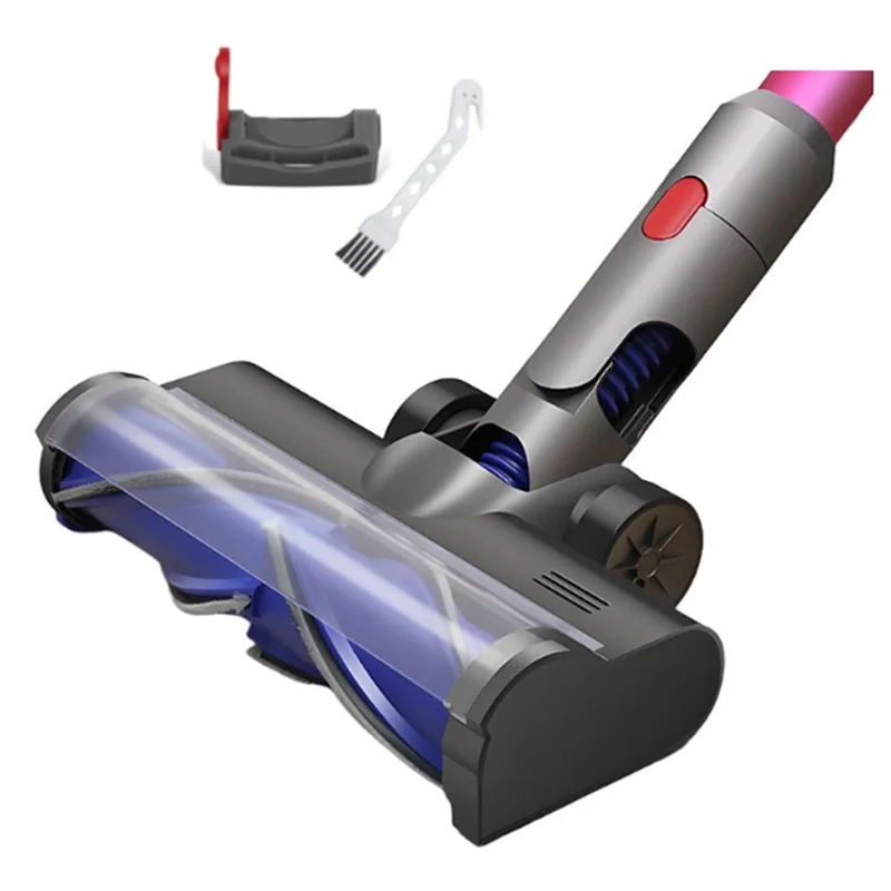 

AC23-Замена вакуумной головки для Dyson V15 V11 V10 V8 V7, вакуумная насадка с зеленым светодиодом, не спутывающаяся роликовая щетка