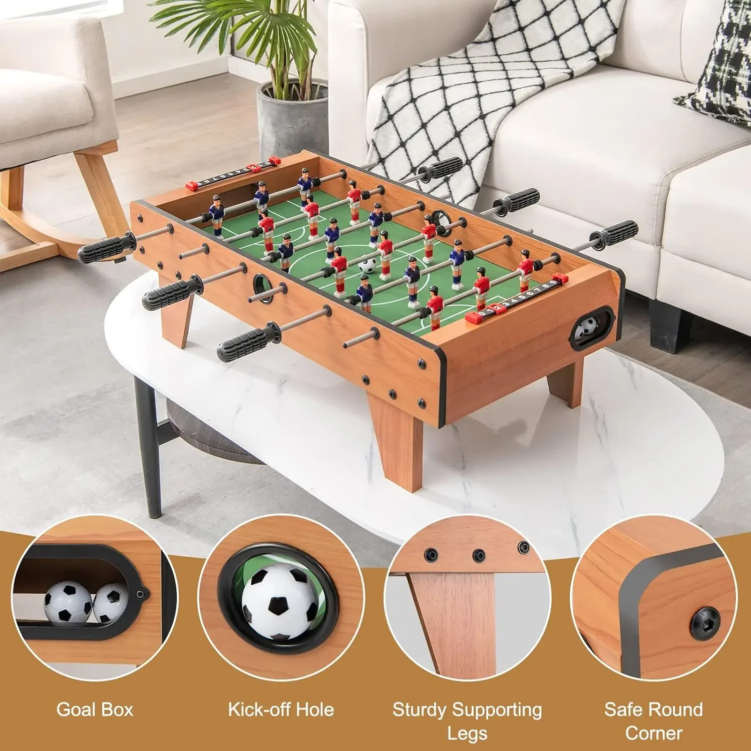 Table football small double table football machine for children a generation of parent-child interactive board game