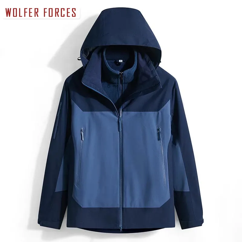 Windbreaker Jacket Parka Men Windbreaker Fishing Sportsfor Retro Mountaineering Bomber Motorcycle Outdoor Cold Camping