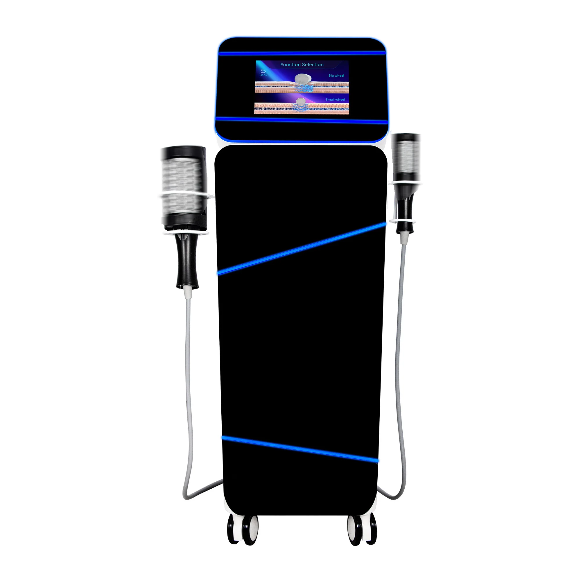 Rouleau de Massage électromagnétique 2 en 1, Relaxation musculaire, élimination des graisses, Cellulite 5D, entraînement du renforcement musculaire pour Salon