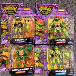 Teenages Mutant Ninja Turtles Action Figures Michelangeloes Raphaeles Splinteres Leatherheads Joints Movable Figurines Kids Toys