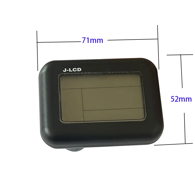 J-LCD متعددة الوظائف موصل مقاوم للماء عرض موصل مقاوم للماء عرض دراجة كهربائية دواسة اكسسوارات السيارات