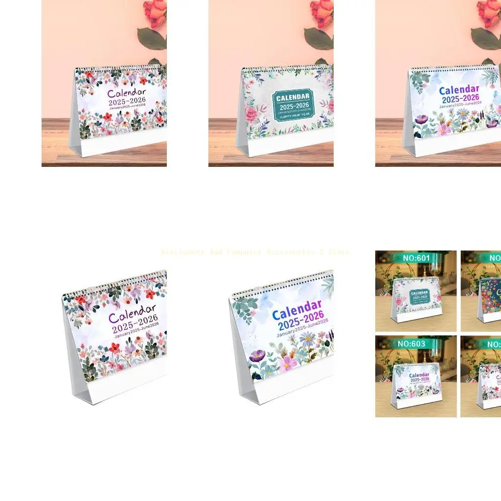

2025-2026 Desktop Monthly Calendar 18 Month Referance from 01/2025 to 06/2026