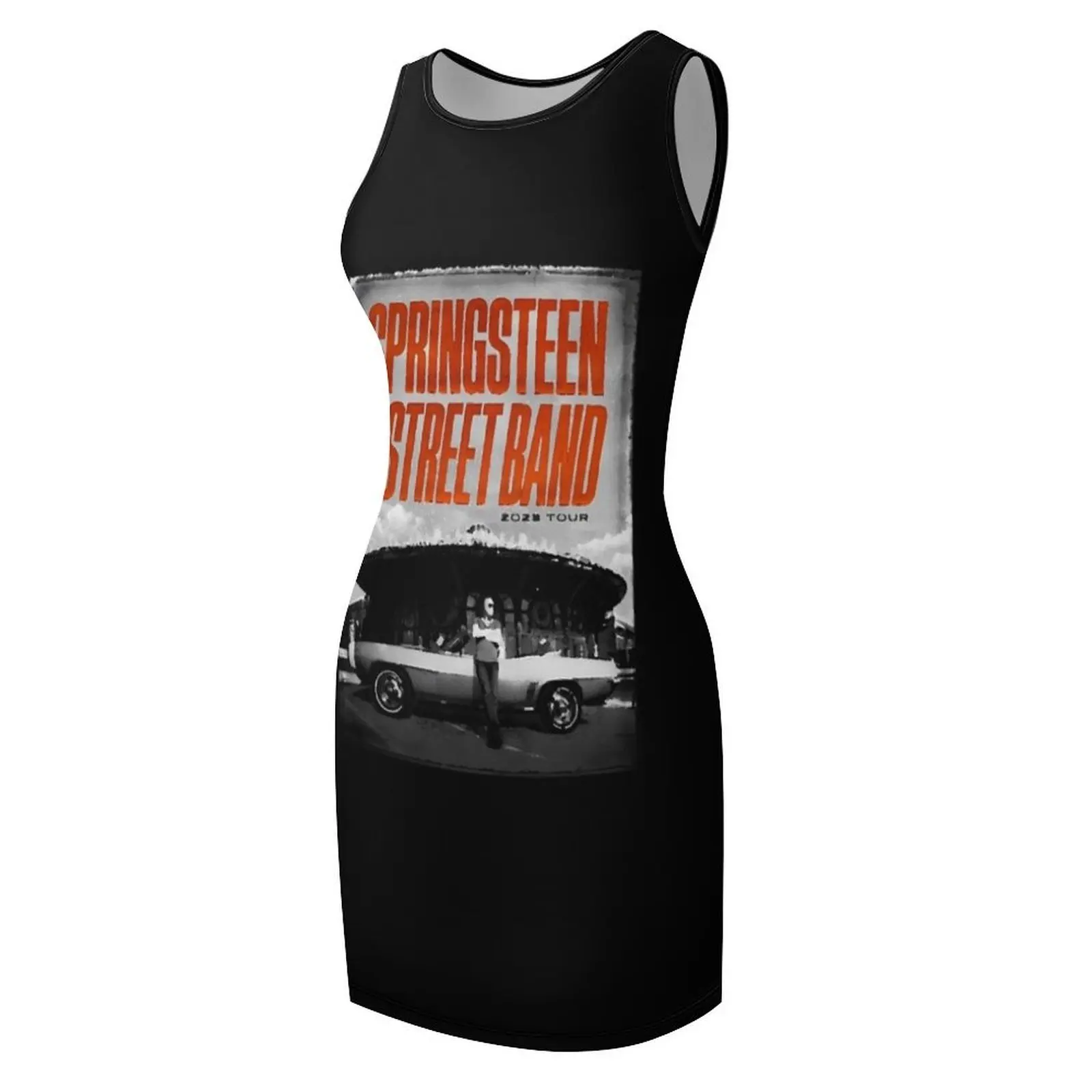Springsteen Estreet Band Zozz Tour Sleeveless Sundress summer dress for women 2025 Woman clothing women formal occasion dresses