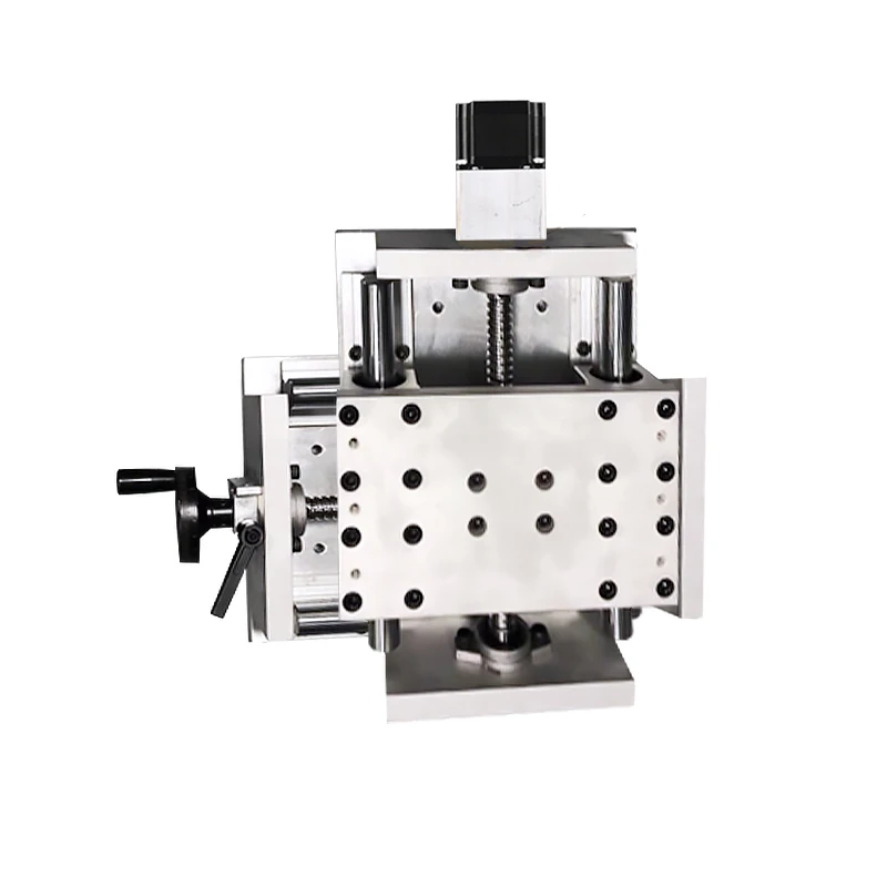 Stepper Motor Screw Slide Table Set Linear Screw Guide Module Synchronous Belt Bidirectional Optical Shaft Ball Linear Bearings
