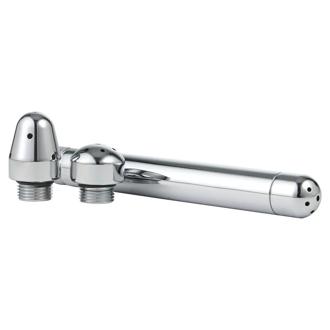 دش حقنة شرجية فوهة ماء 3 نمط رئيس الشرج دوش المهبل القولون أداة نظيفة تنظيف أداة الشرج حقنة شرجية الألومنيوم حقنة شرجية دش #5