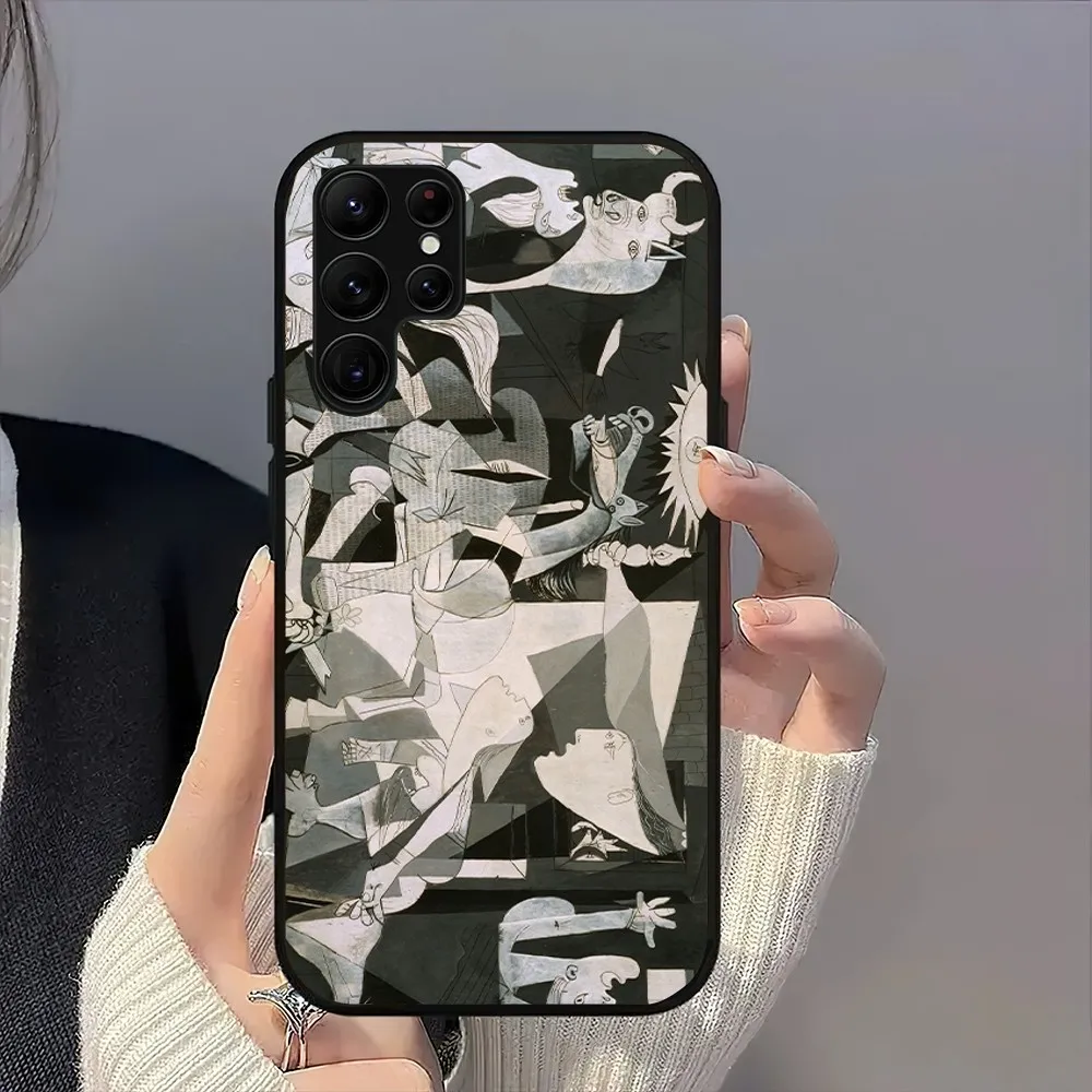 Art Pablo Picasso Cubism Abstraction Phone Case For Samsung Galaxy A53 A52 A71 A73 A70 A72 A91 A80 S Shell