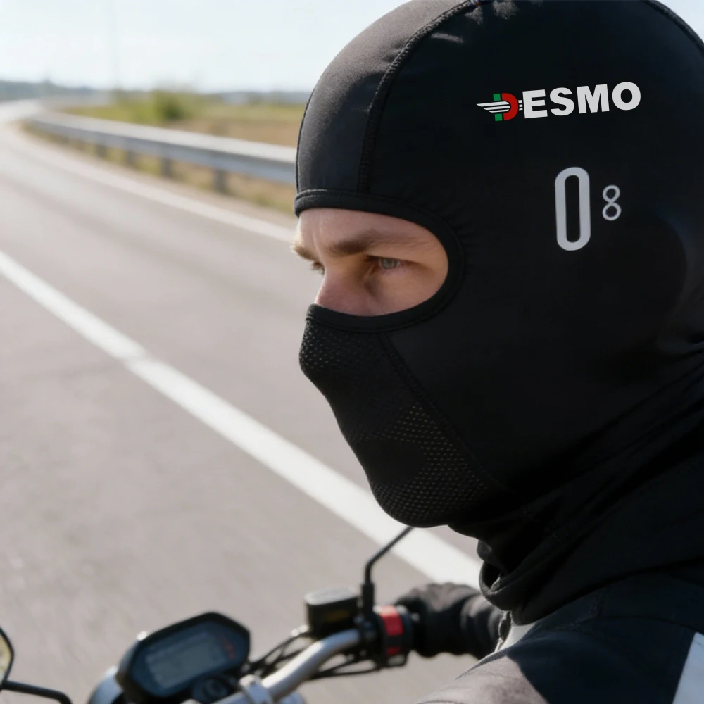 For Ducati 250MX 350 Desmo 450MX 900 SS desmo Motorcycle Balaclava Summer UV Protection Glasses Face Breathable Hole Winter Warm view 4