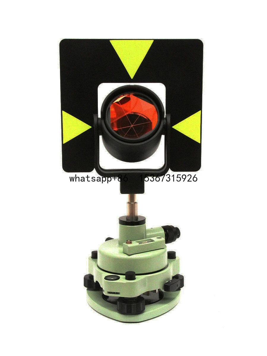 New 0mm Survey Prism Set w Optical Plummet & Tribrach for Total Station