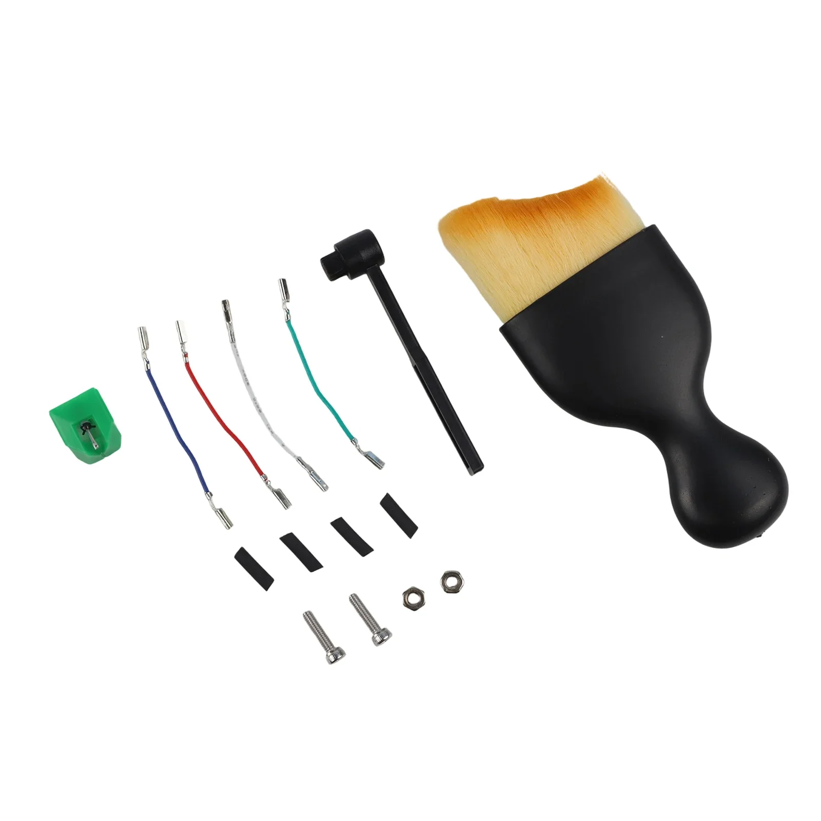AT-VMN95E Replacement Stylus Elliptical Tip With Aluminum Shank And Wires For Audio-Technica AT-LP120X-USB Turntable Record Play