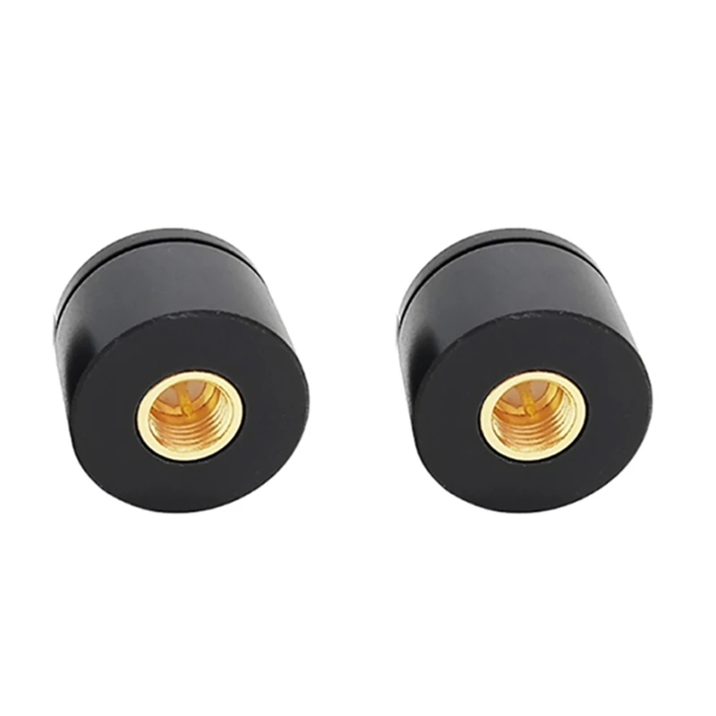 QX2B 2Pcs Black Wifi Bluetooth-compat 2.4 G Mini Antenna Zigbee External Antenna Module Antenna SMA/RP SMA  Antenna
