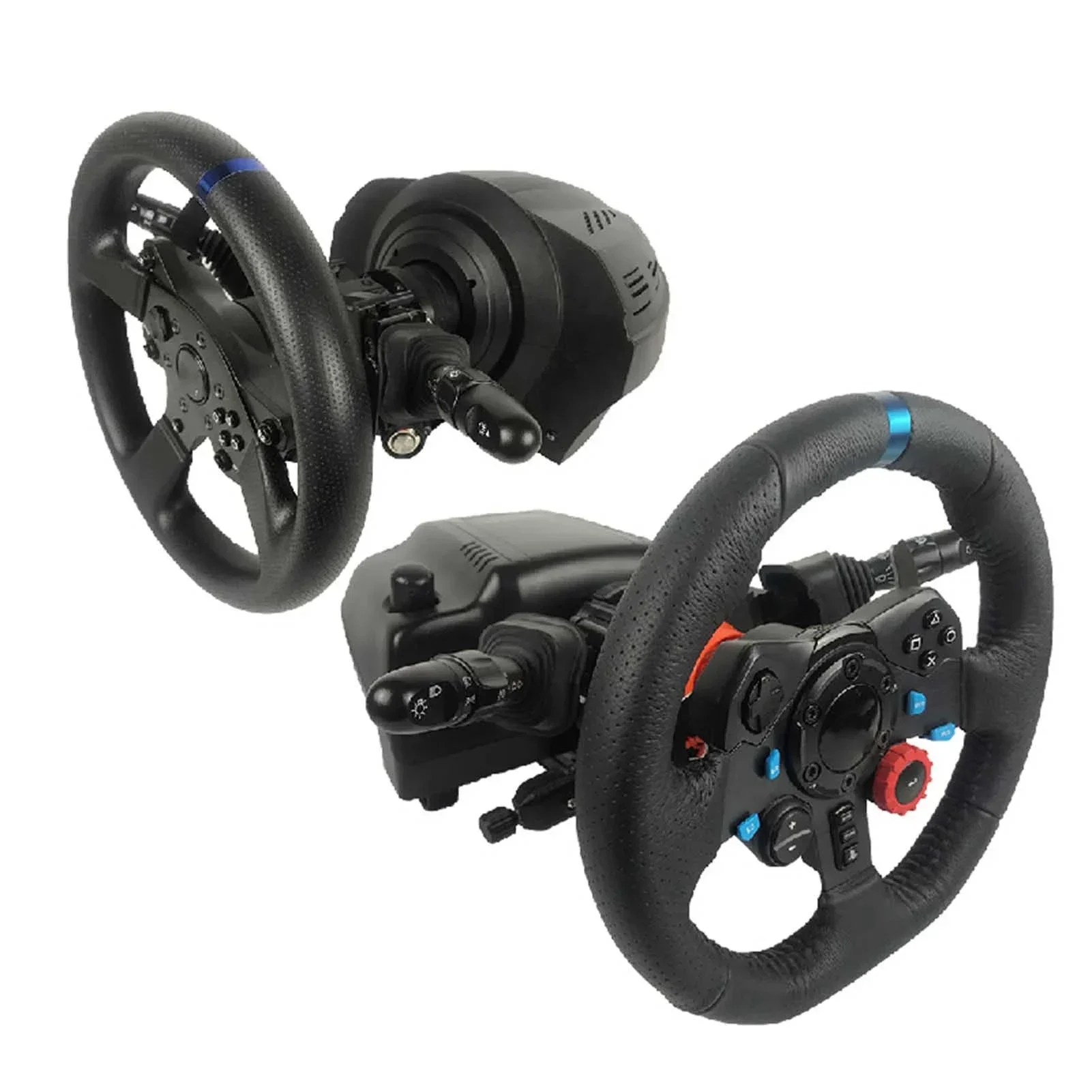 New Racing Simulator Game Steering Wheel Steering Light Wiper Modification Kit for Logitech G29 G27 G920 G923 T300 RS GT