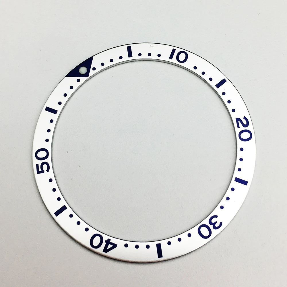 39mm Watch Aluminum Bezel Insert Ring For Abalone Watch 45mm Case Watch Accessories Inner Diameter 32mm