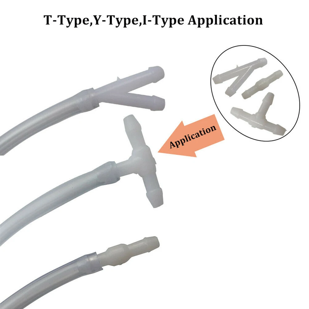 

Nozzles Hose Connector 18PCS 3 Shapes Accessories Wiper Replacement Splitter Connectors T/Y/I Type Windshield Car
