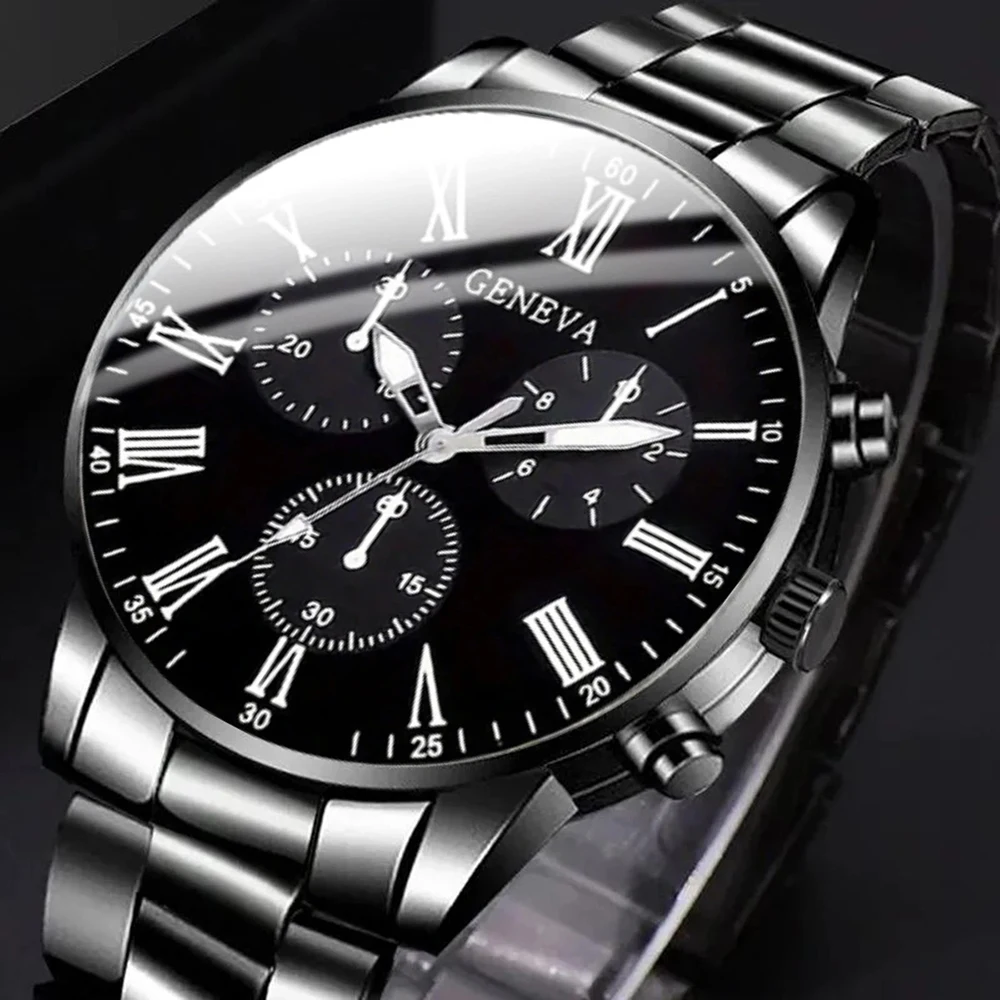 Men's Fashion Business watch, Simple casual quartz watch,  Daily and work accessories, holiday gifts